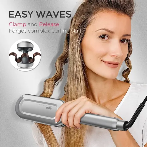 Plancha De Ondas Tymo Rovy 1.25” Gris, 3 Barriles