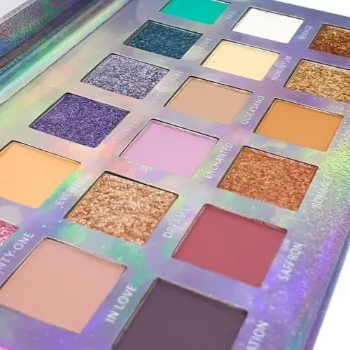 Paleta de Sombras Ruby Rose Cosmo Sound con 18 Tonos Mate y Metálicos