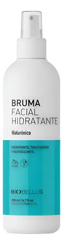 Bruma Facial Hidratante Hialuronico 200ml Bella Dm