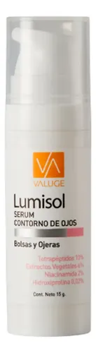 Lumisol Serum Para Parpados 15g Bolsas Contorno Ojos Valuge
