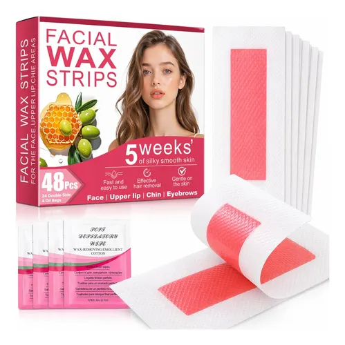 Bandas De Cera Depilatoria Para Mujeres