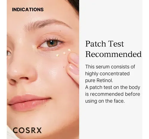 Cosrx Retinol 0.1% Crema Facial 20 Ml Momento De Aplicación Noche Tipo De Piel Piele Mixta