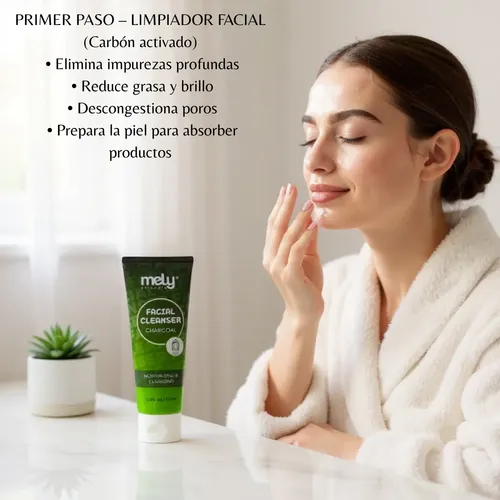 Kit Skincare Antiedad Mujer Facial Labios Look Rejuvenecedor