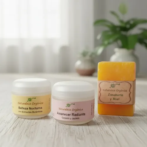 Set Nutritivo Revitalizante Cremas Dia+noche+jabon Zanahoria