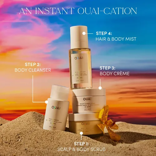 Exfoliante Para Cuero Cabelludo Y Cuerpo Ouai St. Barts Trav