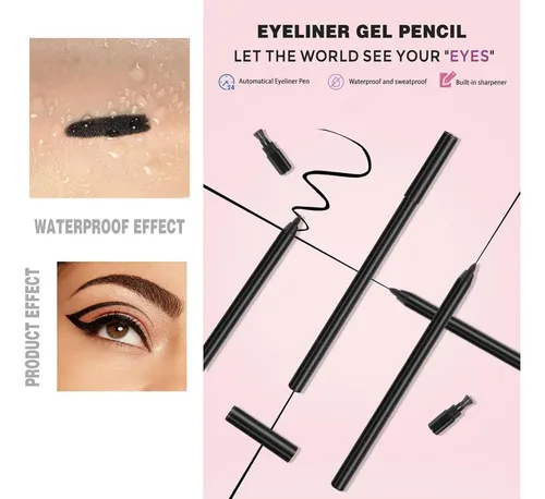 Delineador Para Cejas/ojos Revant Beauty Negro