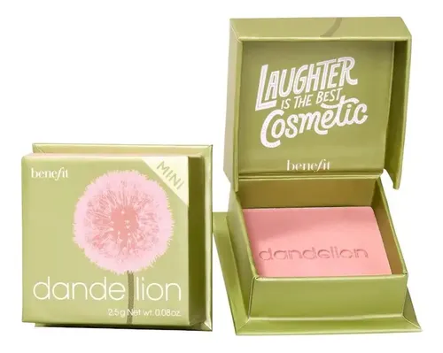Benefit Rubor en Polvo Dandelion Tono Coral Claro con Iluminador Glow