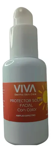 Protector Solar Facial Color Crema Viva Dermo 50 G