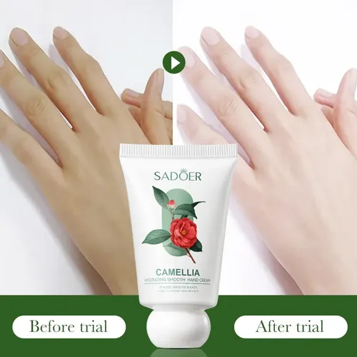 Crema Hidratante Para Manos Camellia, Loción Hidratante Para