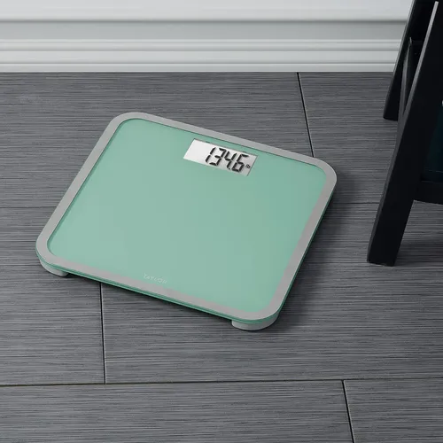 Taylor Báscula De Baño Digital De Vidrio Para Peso Corpor. Color Verde Espuma De Mar