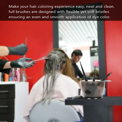 Kit De Tinte For El Cabello, Brocha Aplicadora, Tinte Para