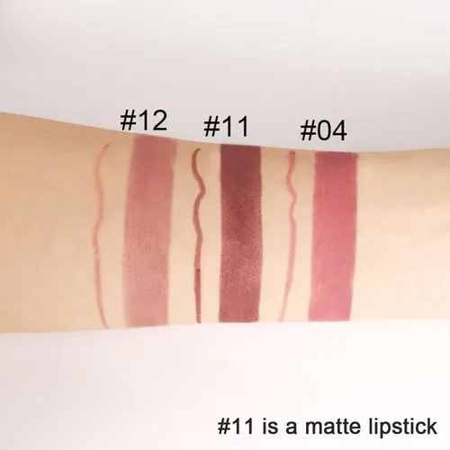 Conjunto Delineador Labial 2 En 1 Kaely Brown Matte 11
