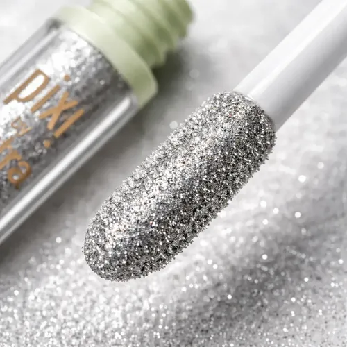 Sombra De Ojos Liquida Pixi Fairy Lights Brillosa Tono Silver Sky