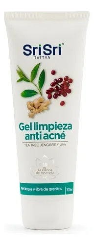 Sri Sri Tattva Gel De Limpieza Facial Vegano Anti-acne X100g