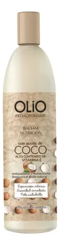 Olio Shampoo + Acondicionador + Aceite De Puntas Coco