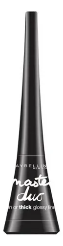 Master Duo 2 En 1: Delineador Líquido Brillante Maybelline