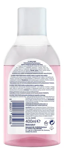 Agua Micelar Nivea Micellair Rose Touch 400 Ml