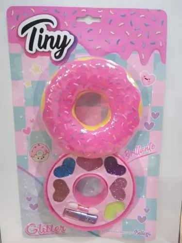 Set De Maquillaje Dona Glitter Tiny 3053