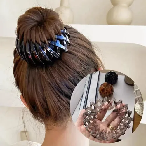 Pinza Mágica Para El Pelo Bird Nest, Máquina Para Hacer Moño