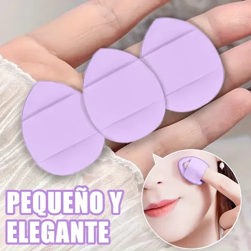 Kit 14 Esponjas De Maquillaje Lilas Medianas