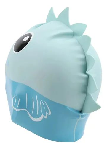 Gorro De Baño Infantil Con Aleta Dorsal Wli Clpj