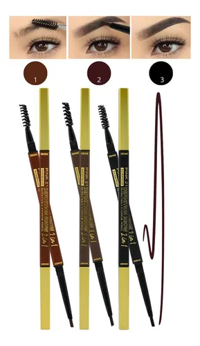 Lápiz Retráctil Para Cejas + Cepillo Pink 21 Original