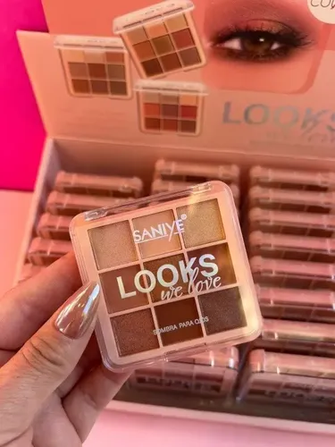 Paleta De Sombras Ojos Maquillaje Looks We Love Saniye X9