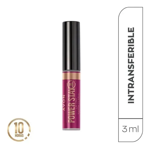 Labial Líquido Avon Power Stay Mate Color Smooch Prooff
