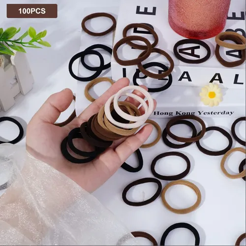 Cintas Para El Cabello Pimoys, 100 Unidades, Bandas Gruesas