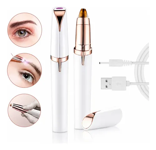 Depilador Facial Eléctrico Mujer Cejas Sin Dolor Usb