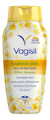 Jabón Íntimo Vagisil Sensible Jazmín 12 Oz