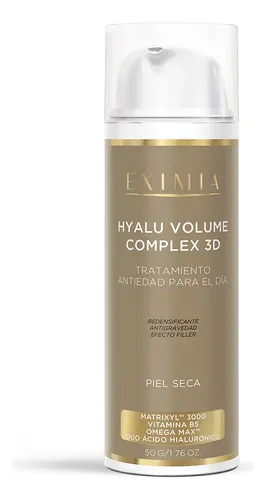 Eximia Hyalu Volume Complex 3d Crema Antiedad Piel Seca 50g Momento de aplicación Día