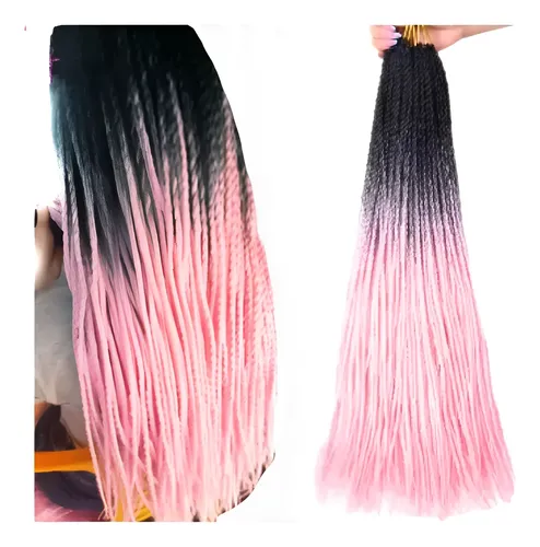 * Extensión Pelo Senegalés Reutilizables Crochet X 30u #1/5