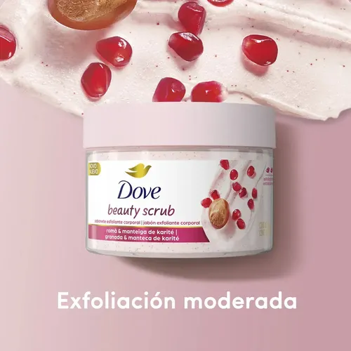 Dove Exfoliante Scrub Granada En Pote De 280g