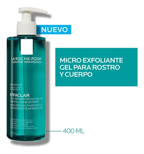 La Roche Posay Gel Effaclar Micro Exfoliante 400 Ml