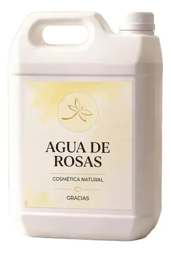 Agua De Rosas X 5l Hidrolato Uso Cosmético