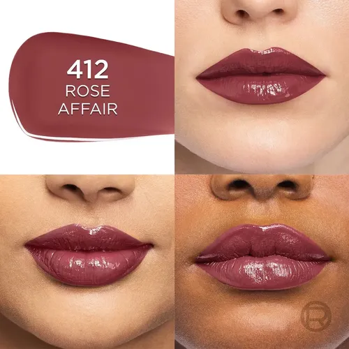 Labial Líquido L Oréal París Laque Resistance Rose Affair