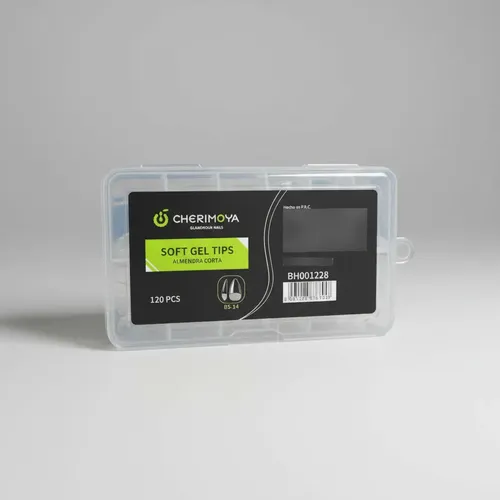 Kit Soft Gel Tips Cherimoya 120 U Tips  + Press Gel 15ml