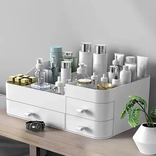Organizador De Maquillaje De Gran Capacidad De 1 Pieza Con C