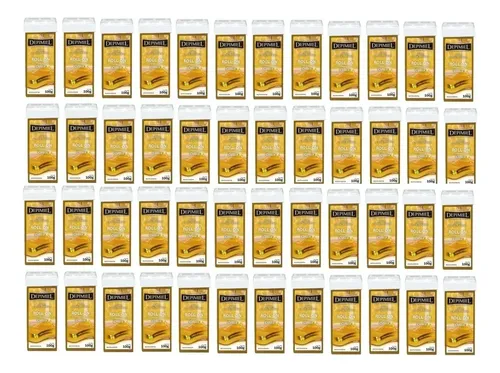 Cera Depilatoria Descartable Roll On Depimiel 100gr Pack X48