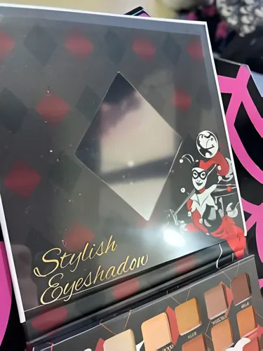 Sombra De Ojos Igoodco Paleta 36 Colores Harley Quinn Rebel Mate- Metalizado