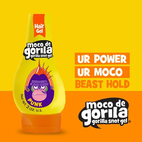 Gel Moco De Gorila Punk 3×339.75g – Fijación Alta, Sin