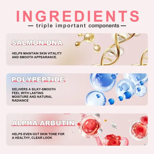 Set Antiedad Pdrn Pink Serum + Crema Colágeno Salmon Dna