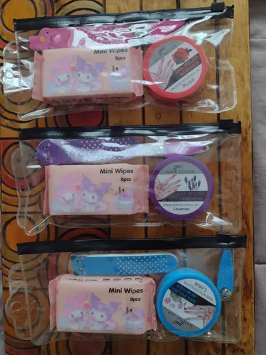 Kit Viaje Manicura Y Manos Color Rosa