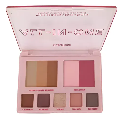 Paleta Ruby Rose All In One Sombras Ojos Bronzer Rubor