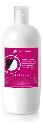 Crema Redefinition Vientre Plano Carthage Quema Grasa 500 Tipo de envase Pote Fragancia NA