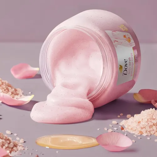 Dove Exfoliante Corporal Sal Del Himalaya Y Aceite De Rosas