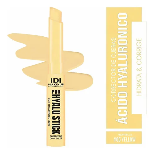 Corrector Ojeras Idi Make Up Pro Hyalu Stick 05 Yellow