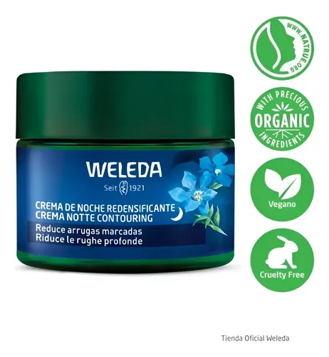 Crema Noche Redensificante Genciana Y Edelweiss Weleda 40ml