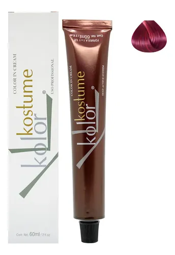 Tintura Permanente Kostume Kolor X 60gr Tono 8.26 marsala